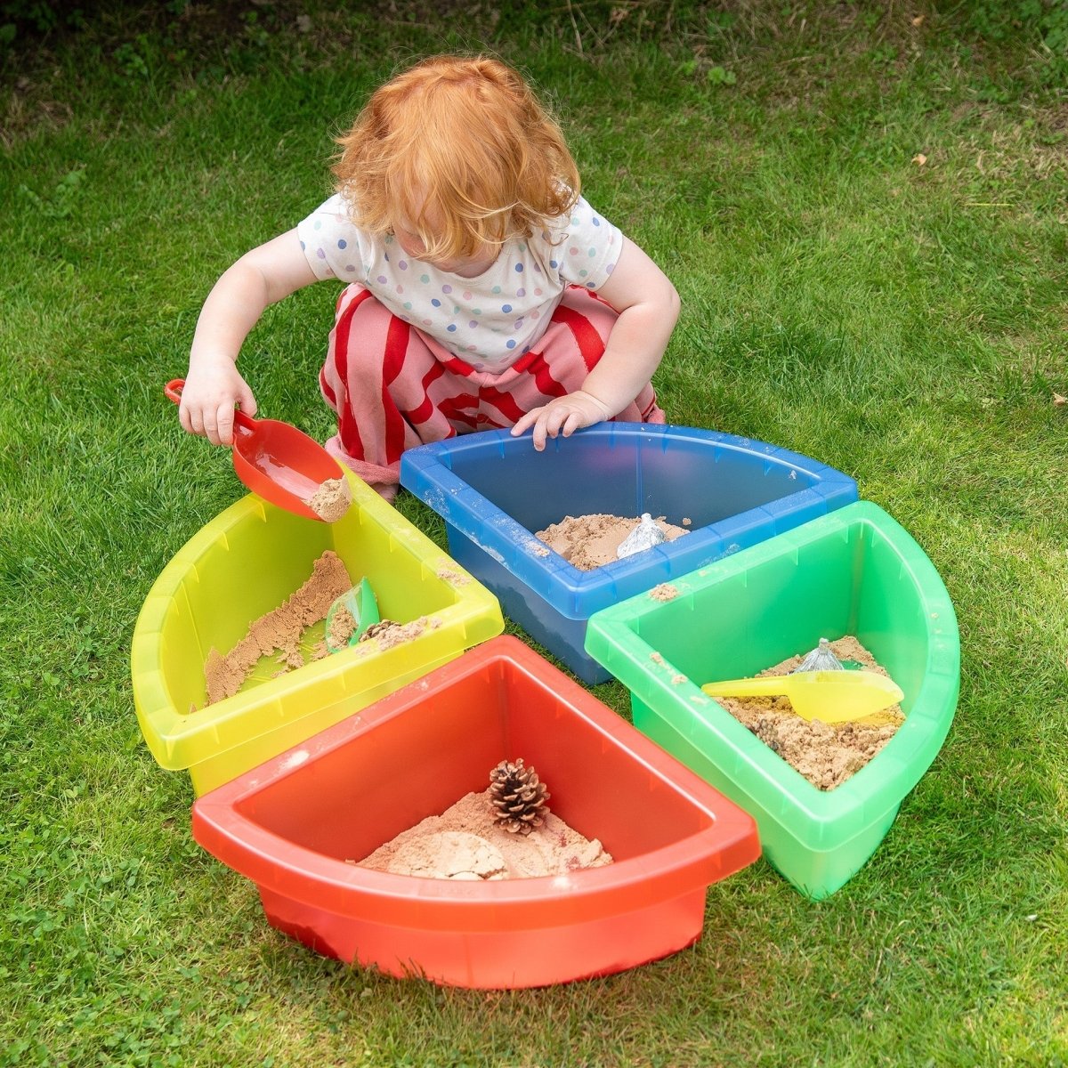 Discovery Colour Quadrant Trays – for children, available at Learning Bugs UK