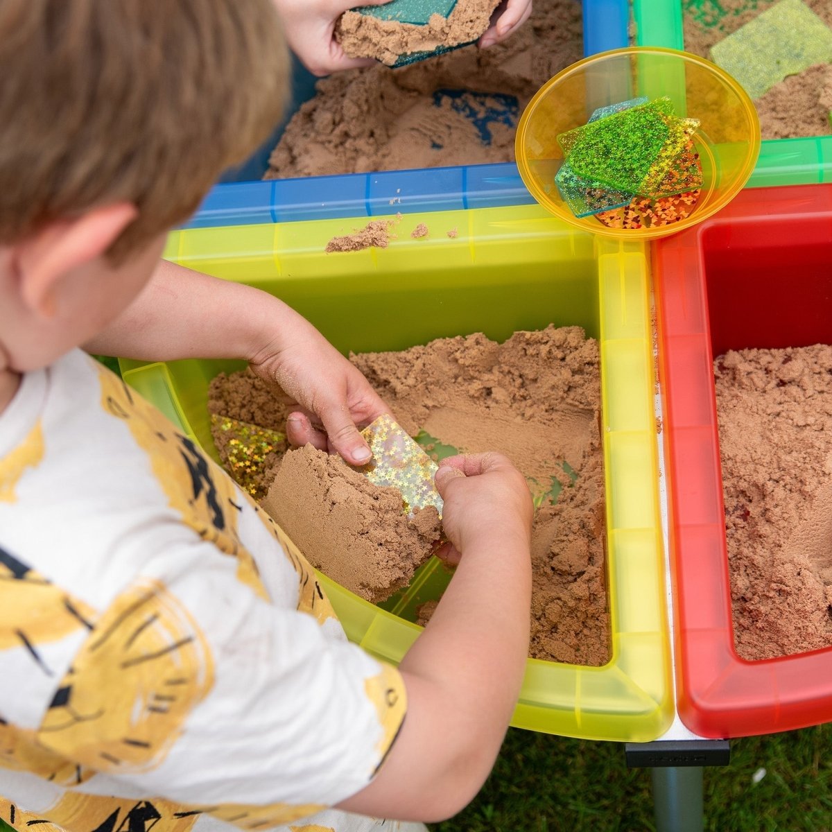 Discovery Colour Quadrant Trays & Stand – for children, available at Learning Bugs UK