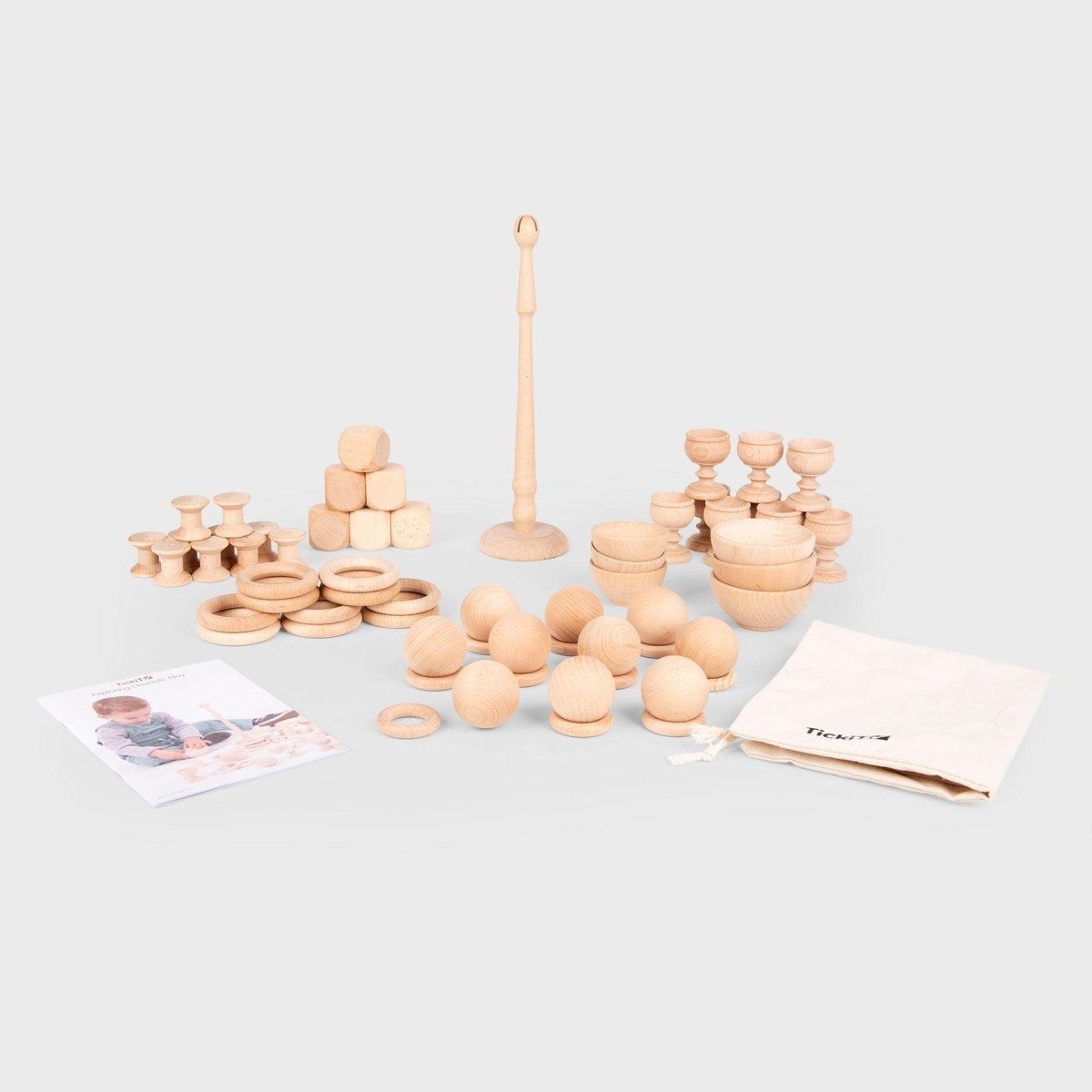Heuristic Play Starter Set – Baby Toys & Activity Equipment for children, available at Learning Bugs UK