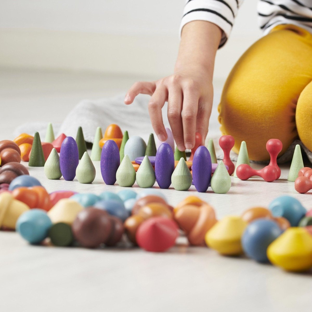 Wooden Treasures Starter Set – Baby Toys & Activity Equipment for children, available at Learning Bugs UK