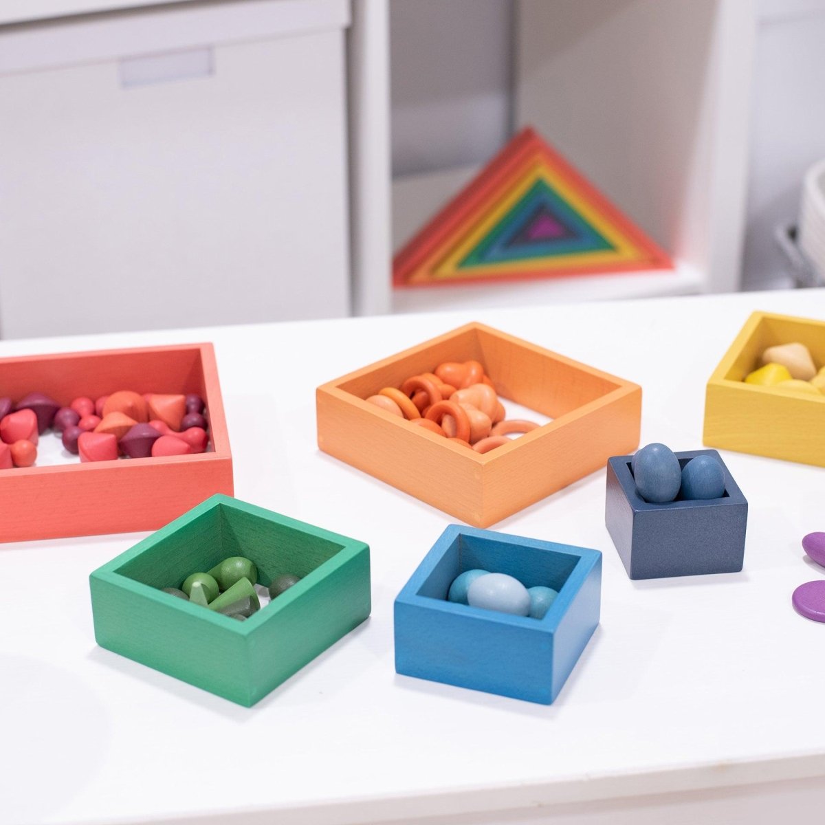 Wooden Treasures Starter Set – Baby Toys & Activity Equipment for children, available at Learning Bugs UK