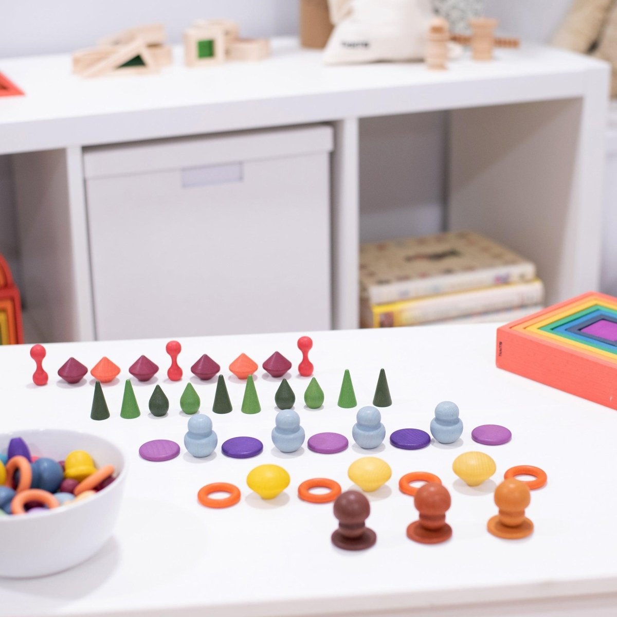 Wooden Treasures Starter Set – Baby Toys & Activity Equipment for children, available at Learning Bugs UK
