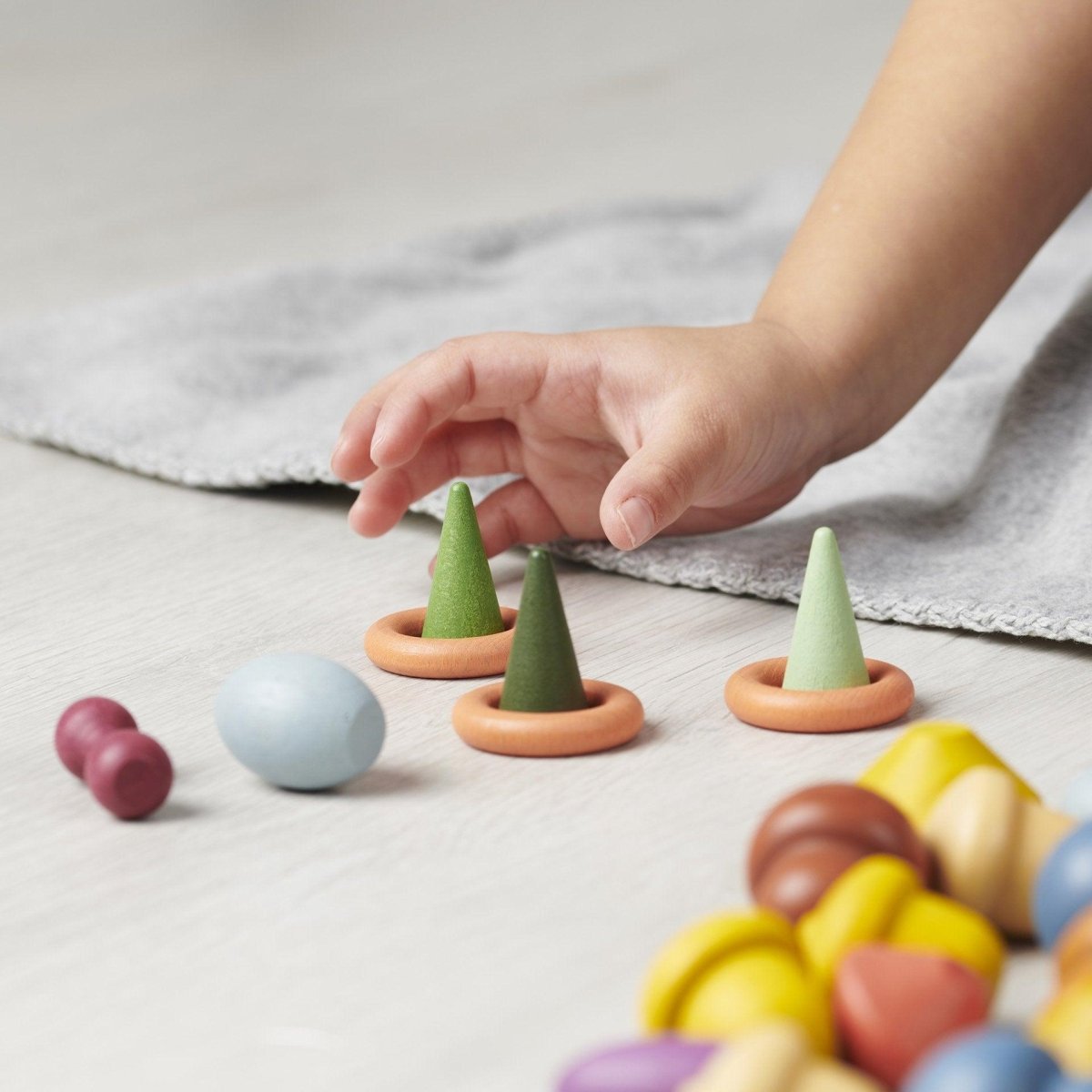Wooden Treasures Taster Set – Baby Toys & Activity Equipment for children, available at Learning Bugs UK