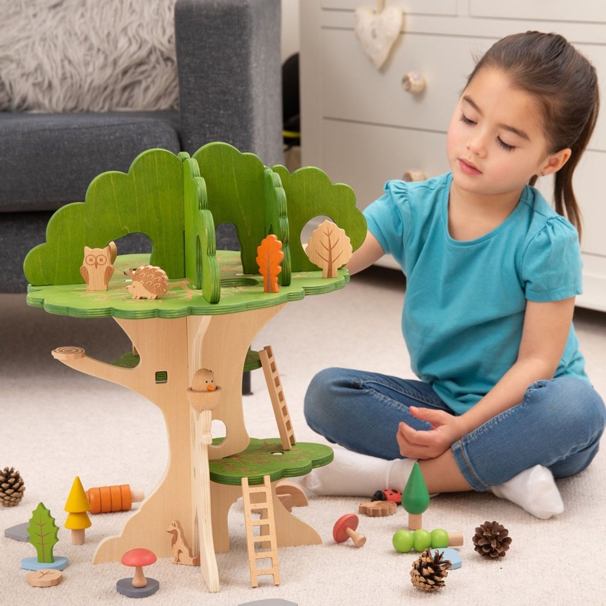 Woodland Trail Treehouse – Baby Toys & Activity Equipment for children, available at Learning Bugs UK