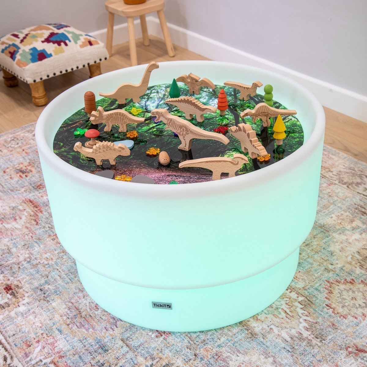 Wooden Dinosaur Blocks – Baby Toys & Activity Equipment for children, available at Learning Bugs UK