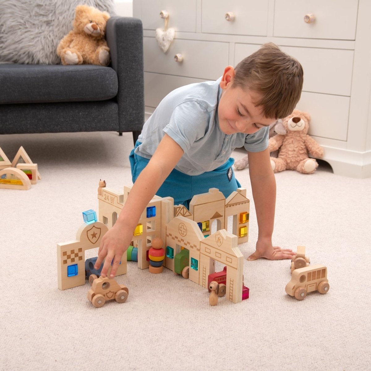 Town Discovery Dividers – Baby Toys & Activity Equipment for children, available at Learning Bugs UK