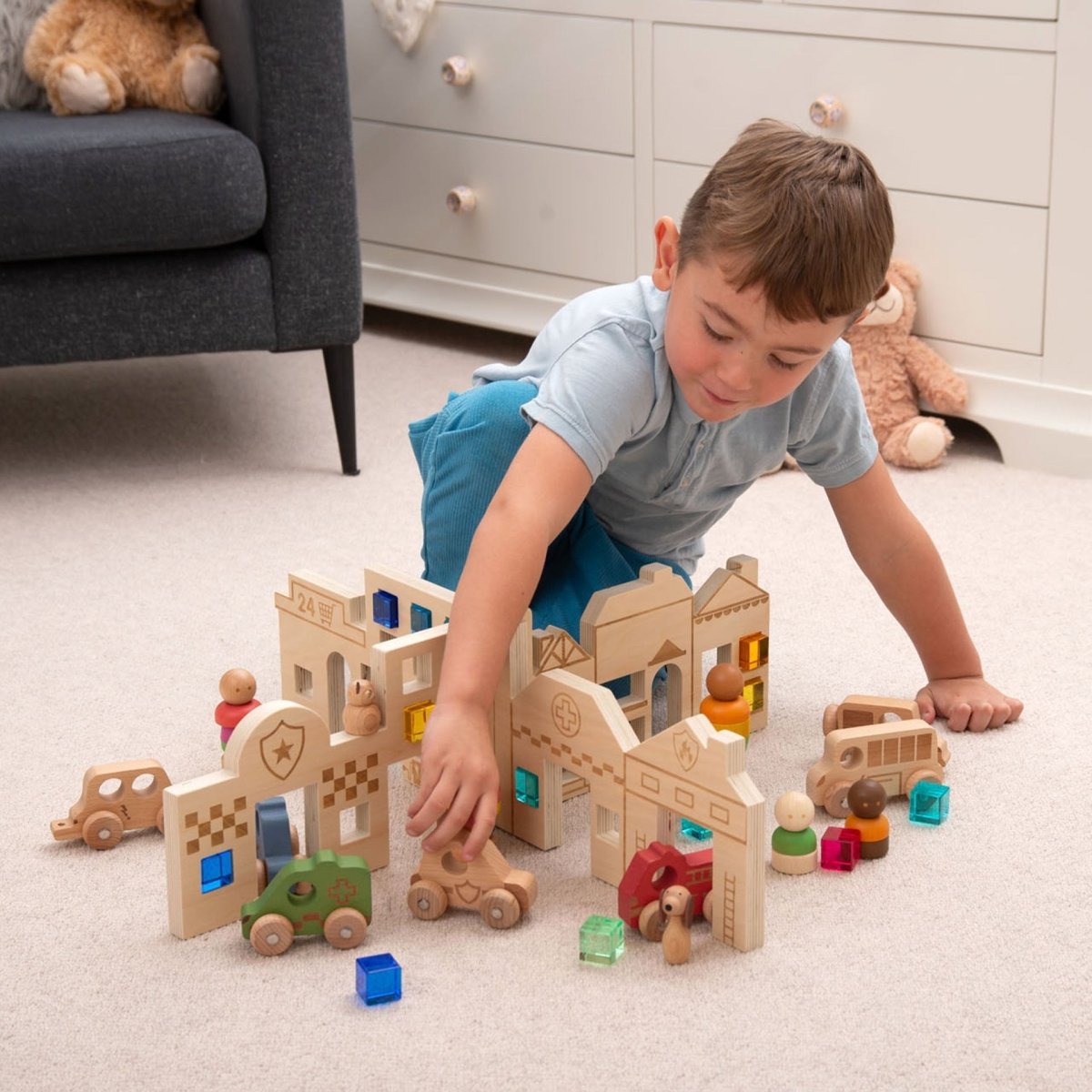 Town Discovery Dividers – Baby Toys & Activity Equipment for children, available at Learning Bugs UK