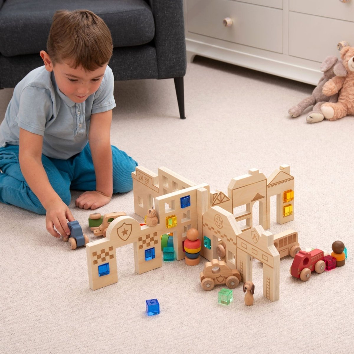 Town Discovery Dividers – Baby Toys & Activity Equipment for children, available at Learning Bugs UK