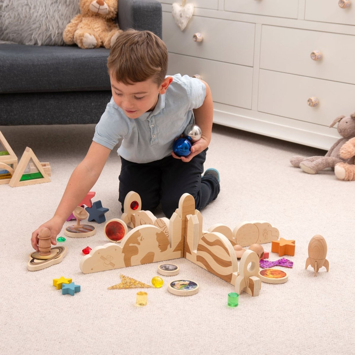 Space Discovery Dividers – Baby Toys & Activity Equipment for children, available at Learning Bugs UK