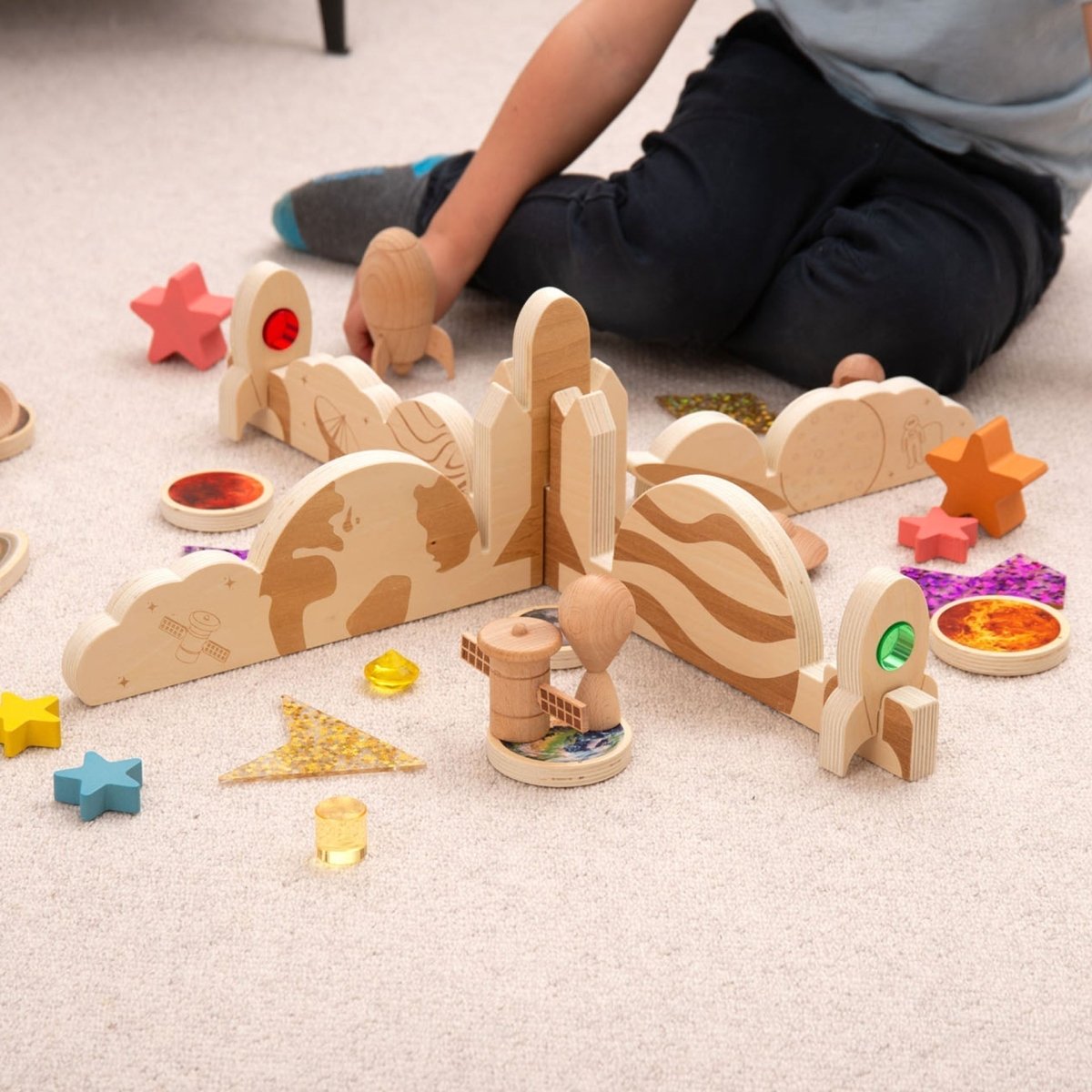 Space Discovery Dividers – Baby Toys & Activity Equipment for children, available at Learning Bugs UK