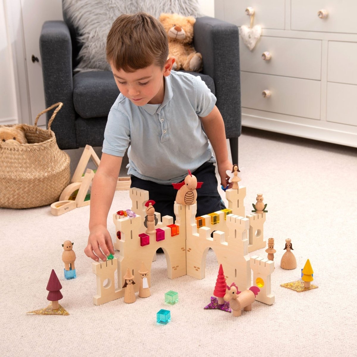 Castle Discovery Dividers – Baby Toys & Activity Equipment for children, available at Learning Bugs UK