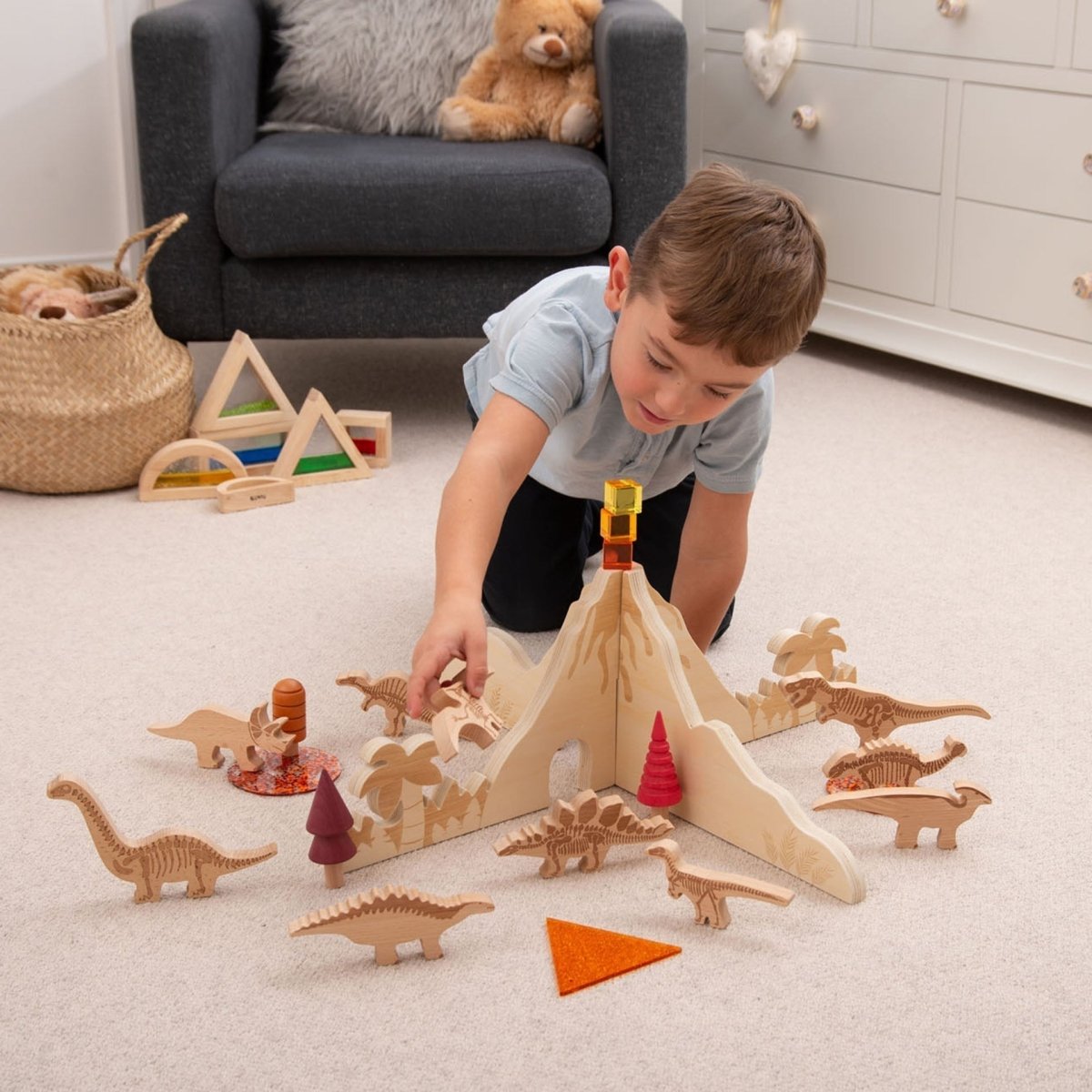 Jurassic Discovery Dividers – Baby Toys & Activity Equipment for children, available at Learning Bugs UK