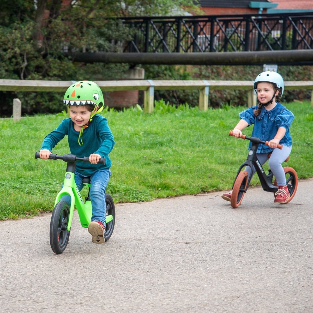 Whizz Balance Bike - Green – Baby Toys & Activity Equipment for children, available at Learning Bugs UK