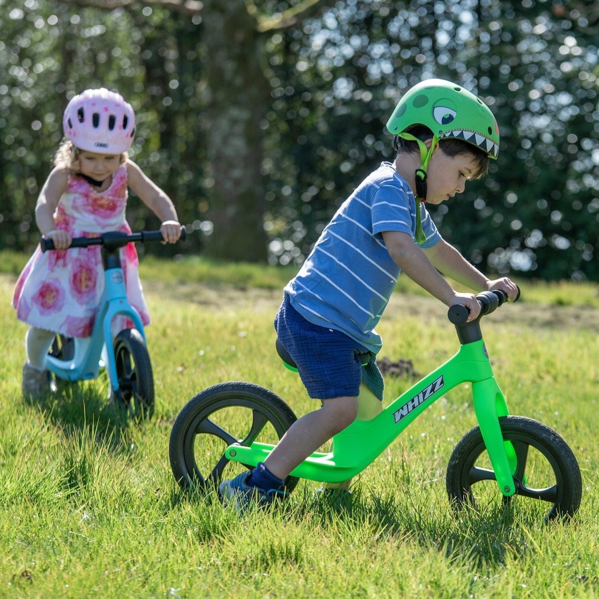 Whizz Balance Bike - Green – Baby Toys & Activity Equipment for children, available at Learning Bugs UK