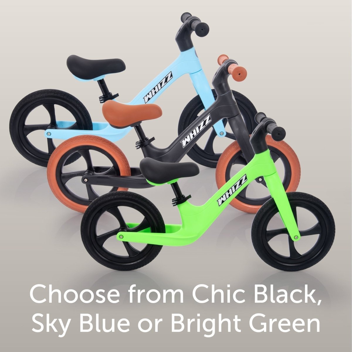 Whizz Balance Bike - Green – Baby Toys & Activity Equipment for children, available at Learning Bugs UK