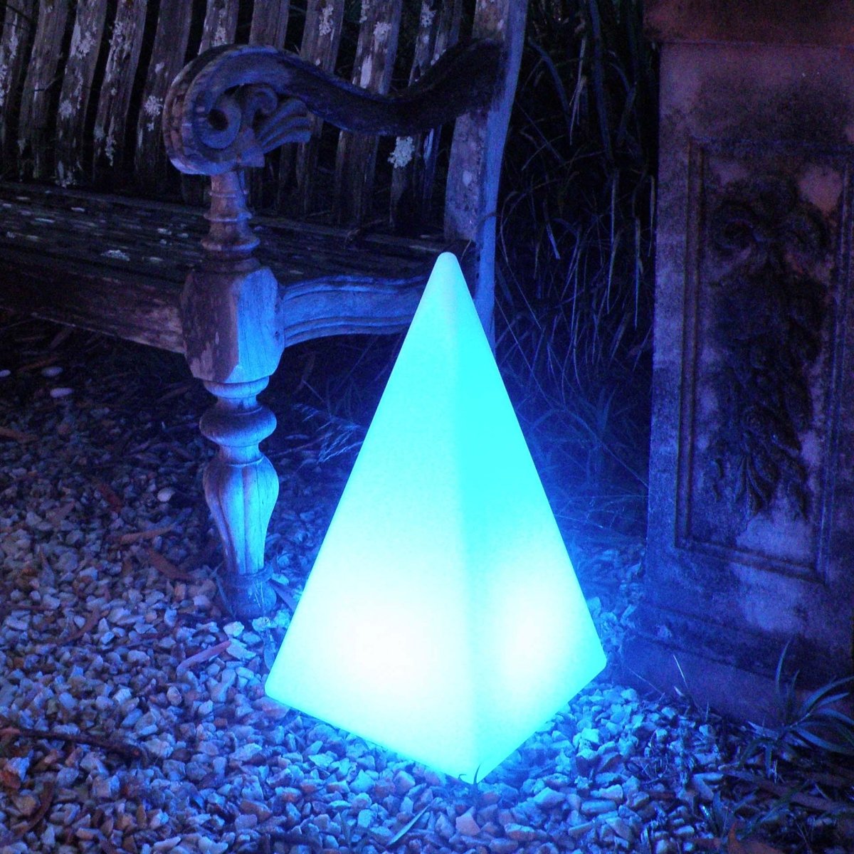 Sensory Glow Pyramid – Sensory Mood - for children, available at Learning Bugs UK