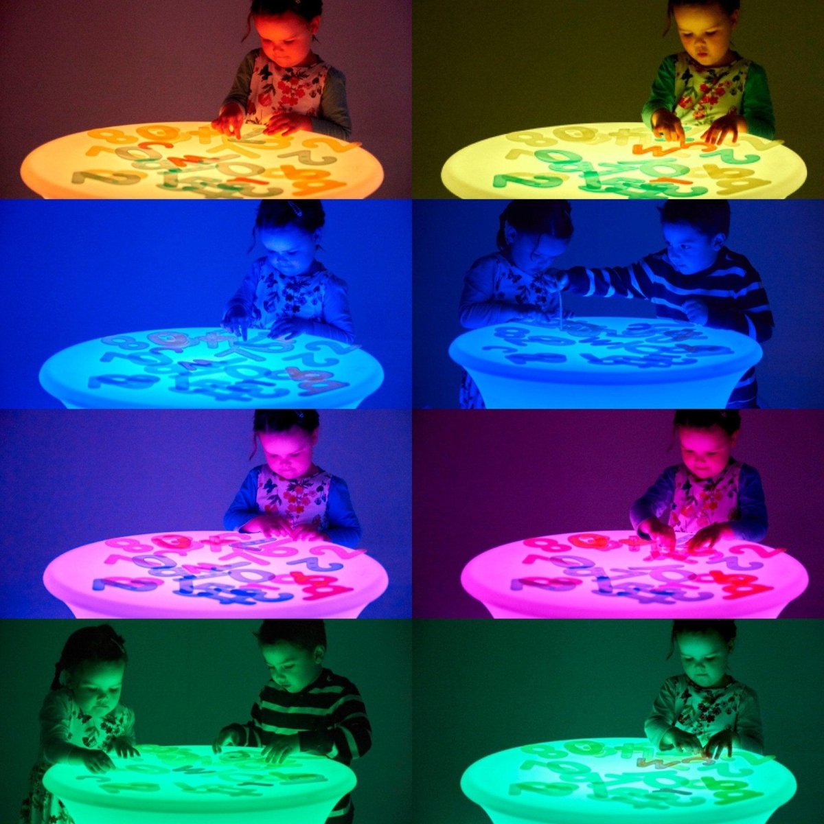 Sensory Glow Table – Sensory Mood - for children, available at Learning Bugs UK