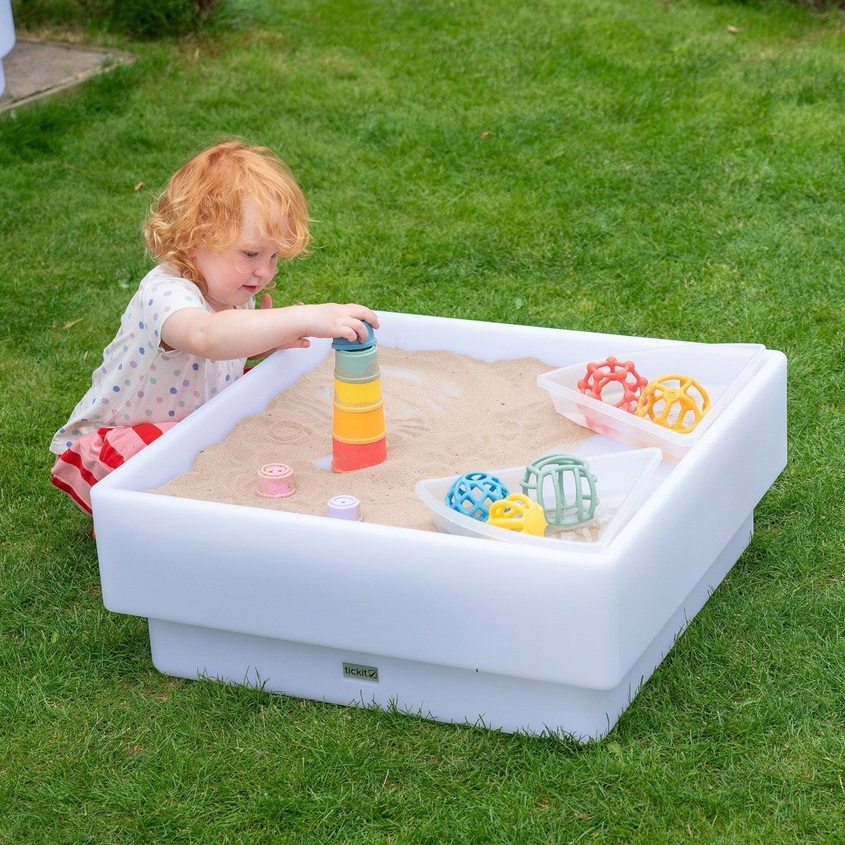 Discovery Glow Square Table – Baby Toys & Activity Equipment for children, available at Learning Bugs UK