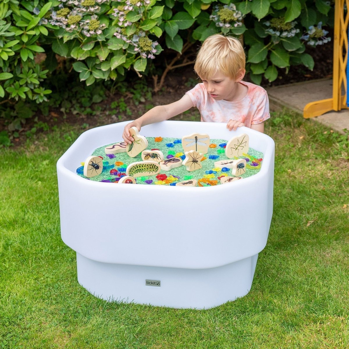 Discovery Glow Mini Tuff Table – Baby Toys & Activity Equipment for children, available at Learning Bugs UK