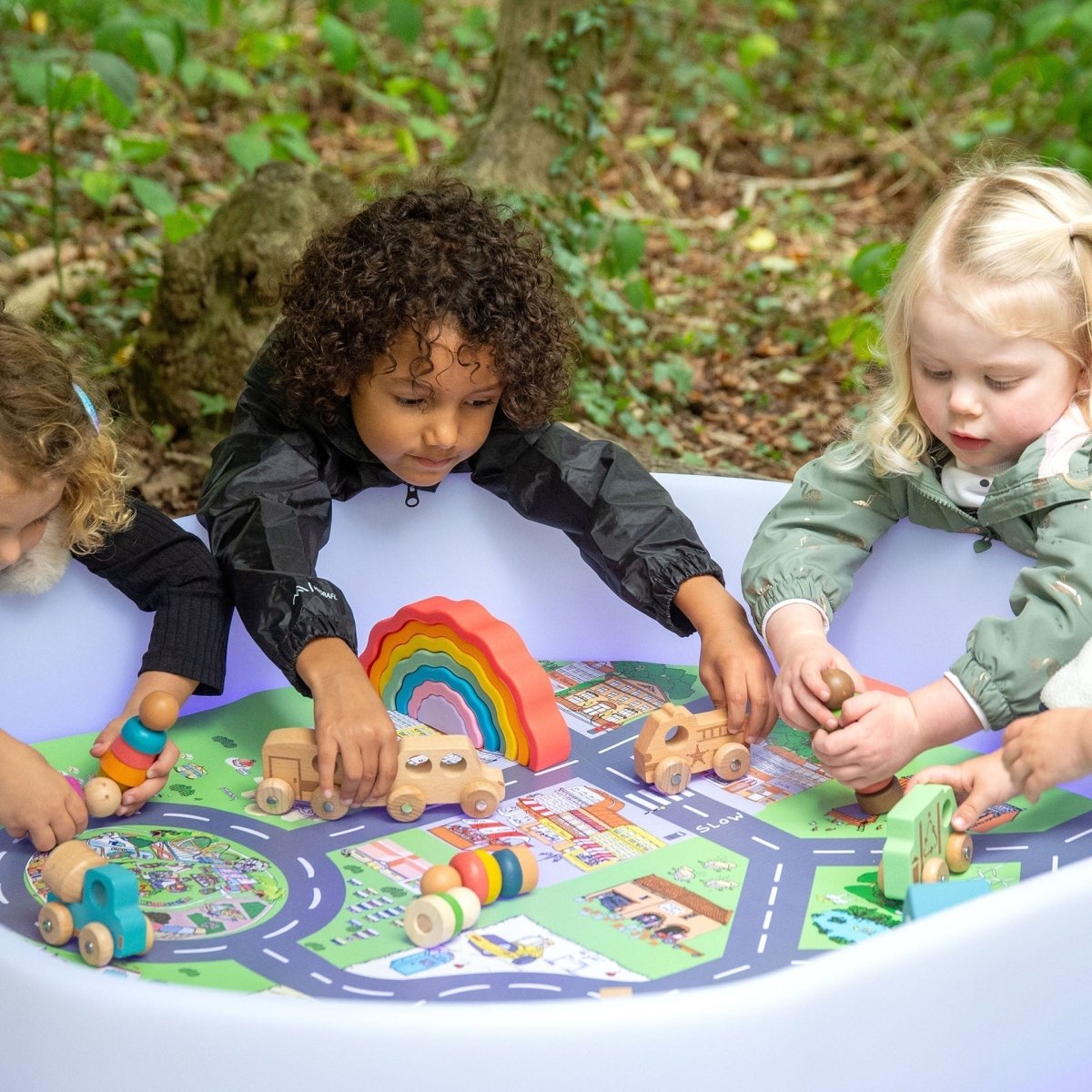Discovery Glow Tuff Table – Baby Toys & Activity Equipment for children, available at Learning Bugs UK