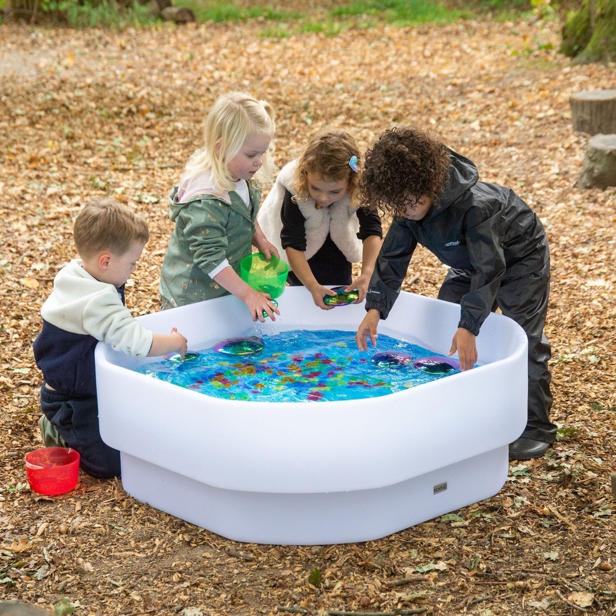 Discovery Glow Tuff Table – Baby Toys & Activity Equipment for children, available at Learning Bugs UK