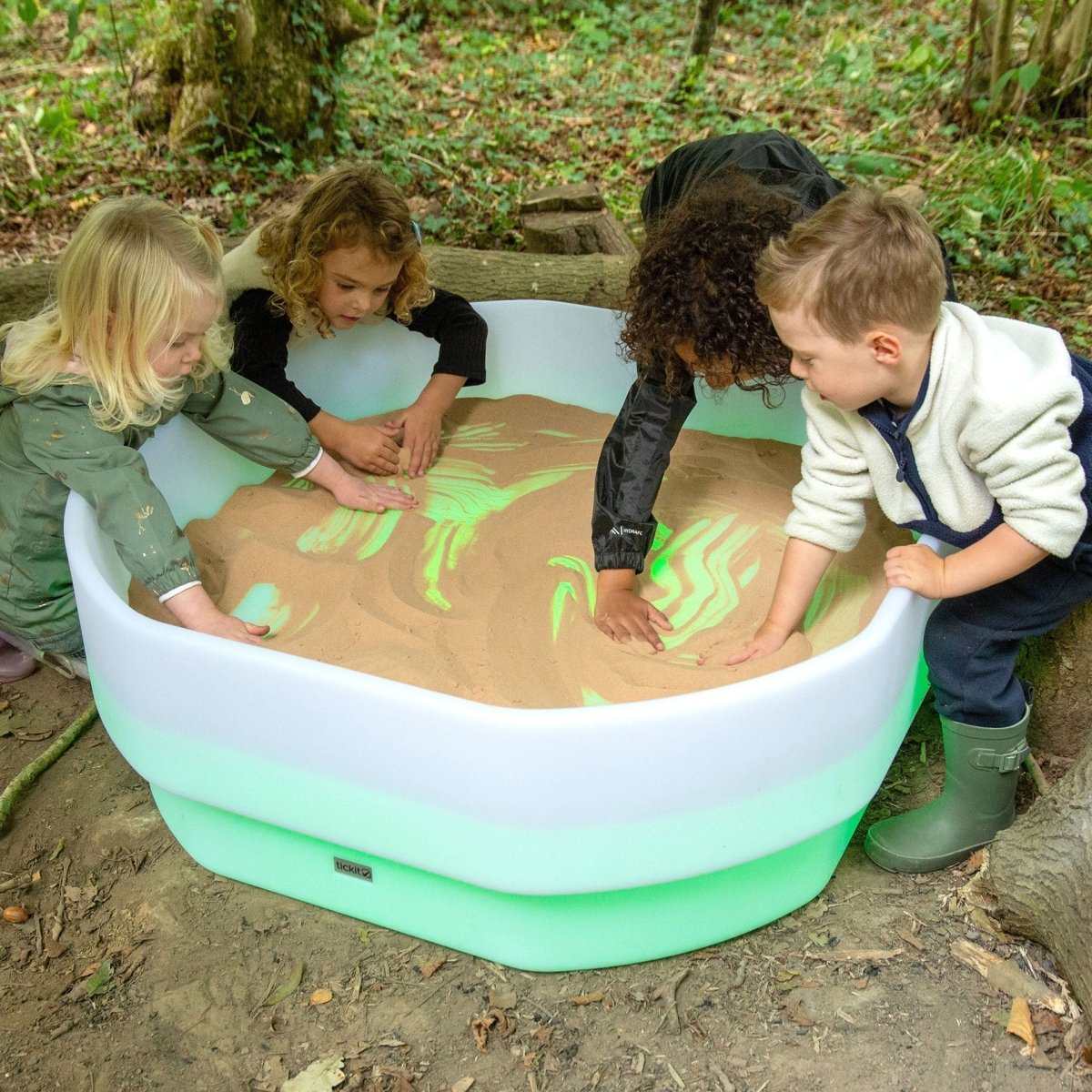 Discovery Glow Tuff Table – Baby Toys & Activity Equipment for children, available at Learning Bugs UK