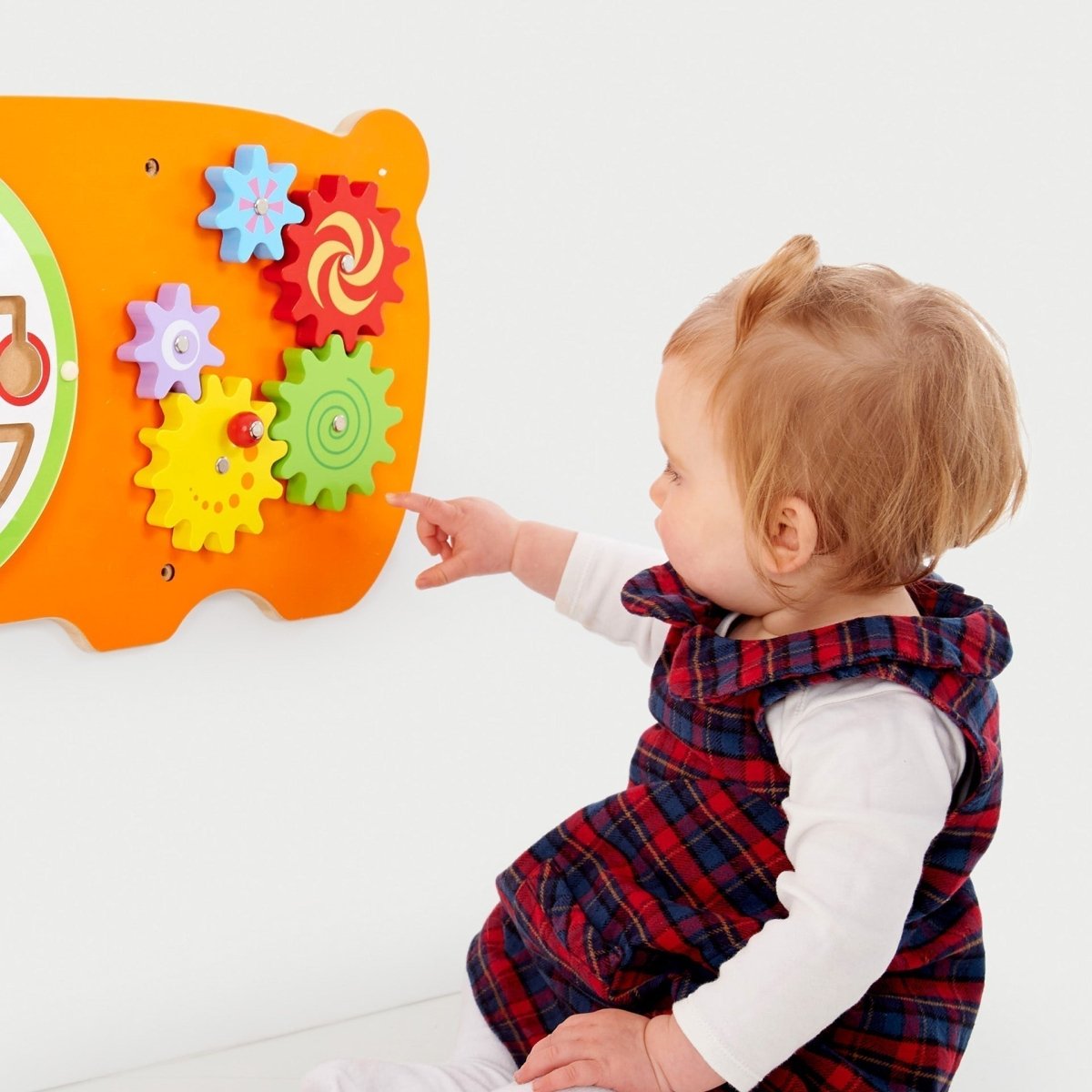 Bear Activity Wall Panel – Baby Toys & Activity Equipment for children, available at Learning Bugs UK