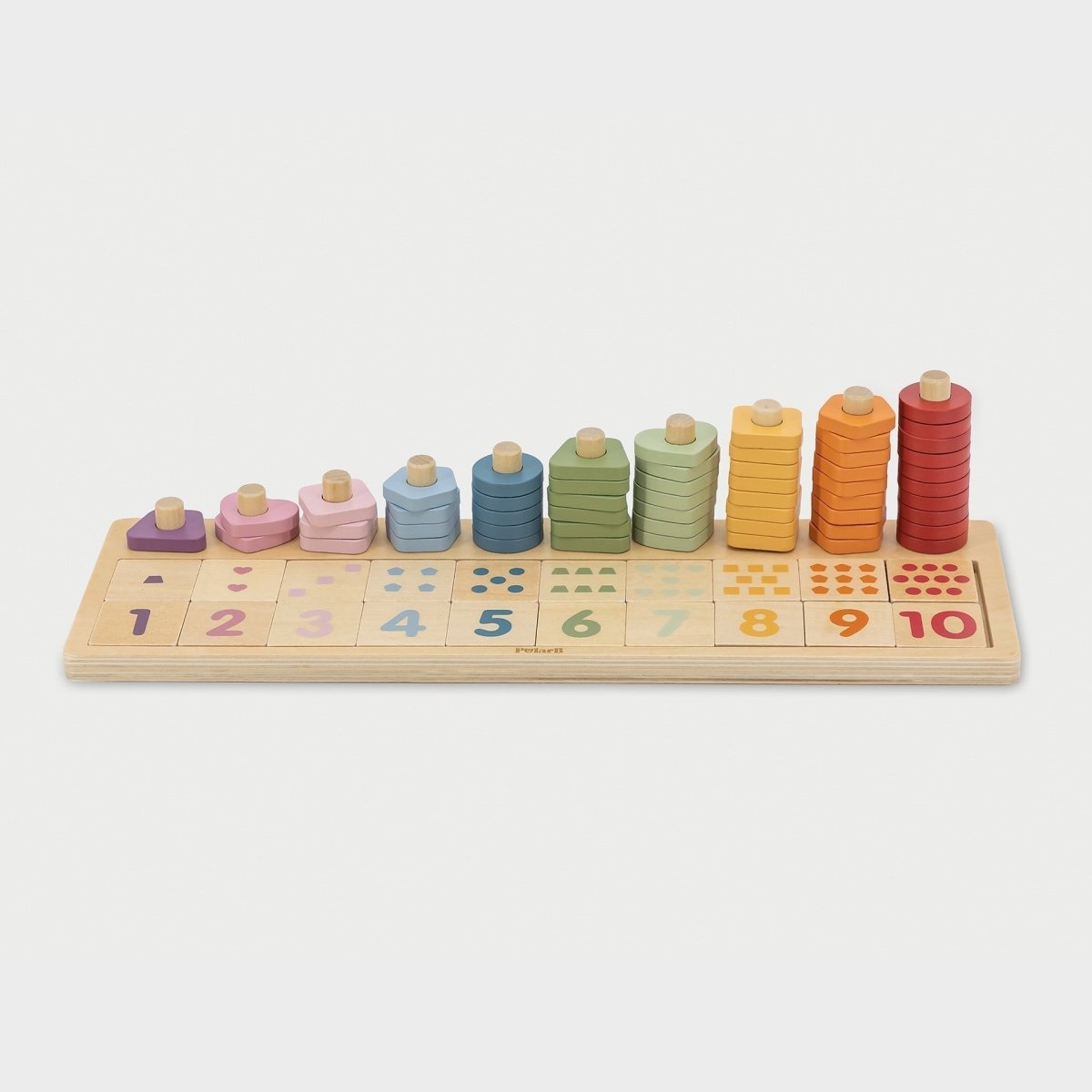 Wooden Count & Match Board – Baby Toys & Activity Equipment for children, available at Learning Bugs UK