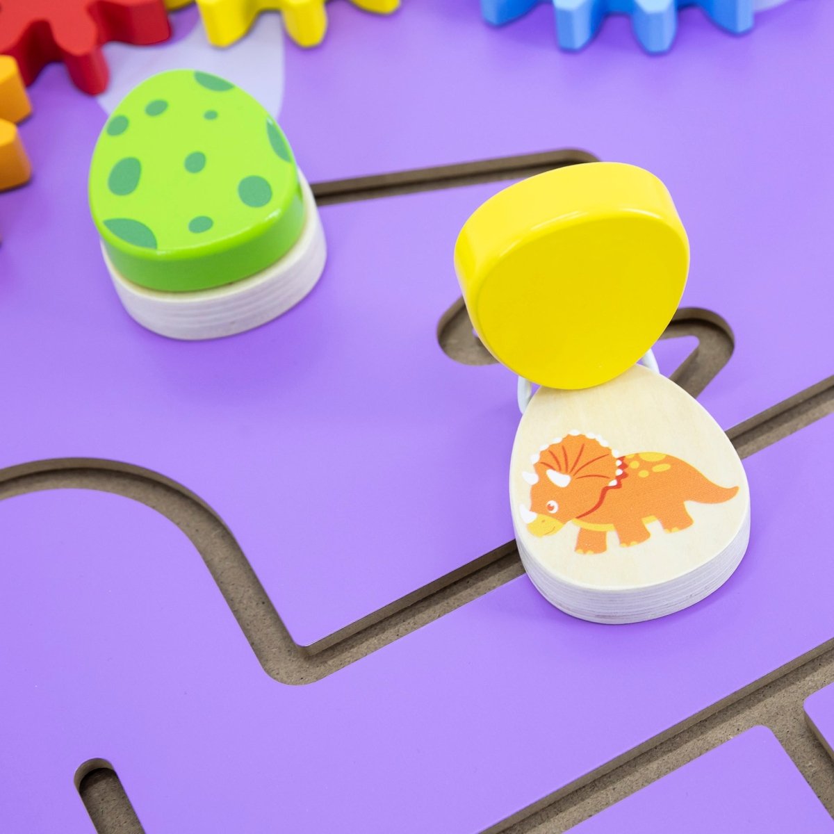 Dinosaur Activity Wall Panels – Baby Toys & Activity Equipment for children, available at Learning Bugs UK