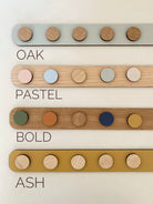 Buy The Art Display Bar - Straight - Oak | Wall Hangings / Display for kids by Learning Bugs UK