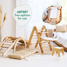 Goodevas 6in1 Montessori Climbing Frame with Slide, Net & Art Board – 6in1 Playsets for children, available at Learning Bugs UK