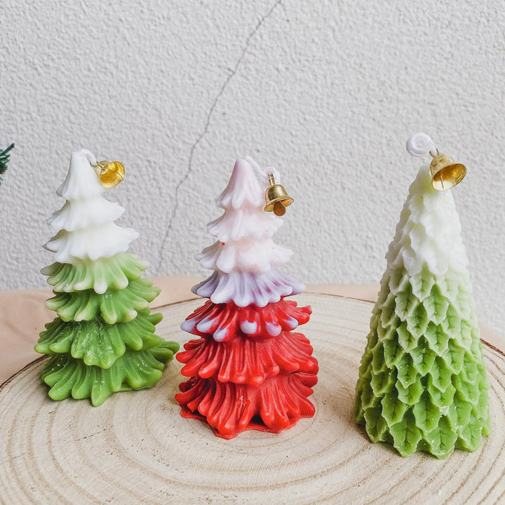 Christmas Tree Silicone Candle Molds