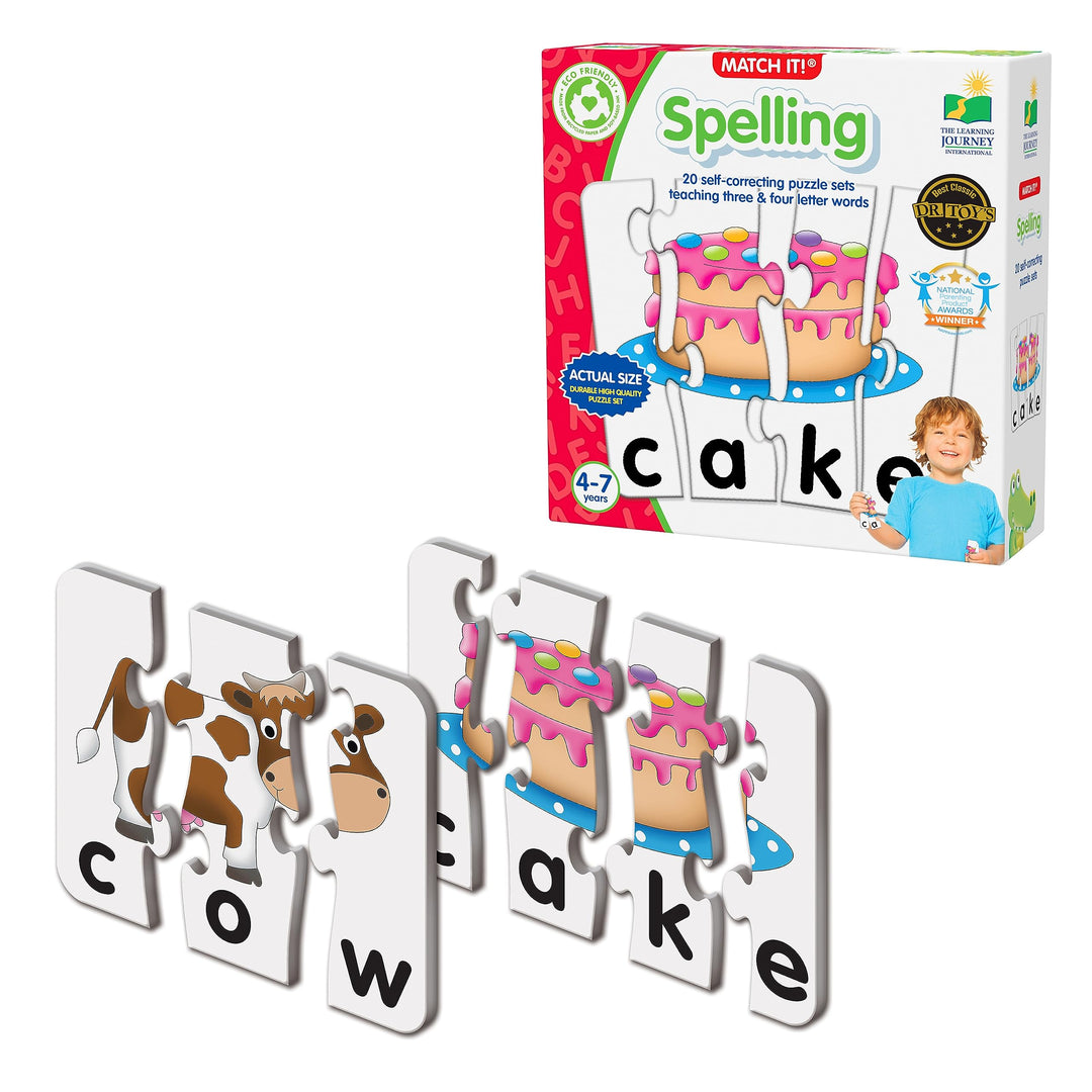 The Learning Journey Match It - Spelling Puzzle Game For Kids