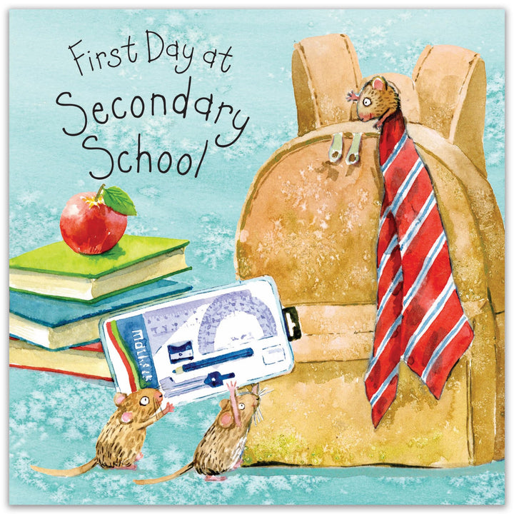 First Day at Secondary School Card