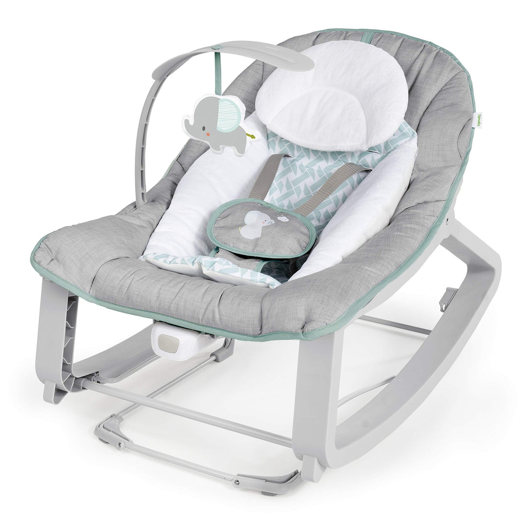 3-in-1 Grow with Me Vibrating Baby Bouncer Seat