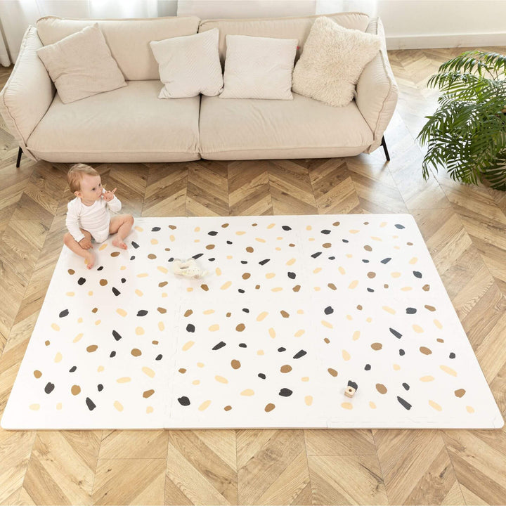 Stylish Baby Foam Play Mat Tiles Confetti Design