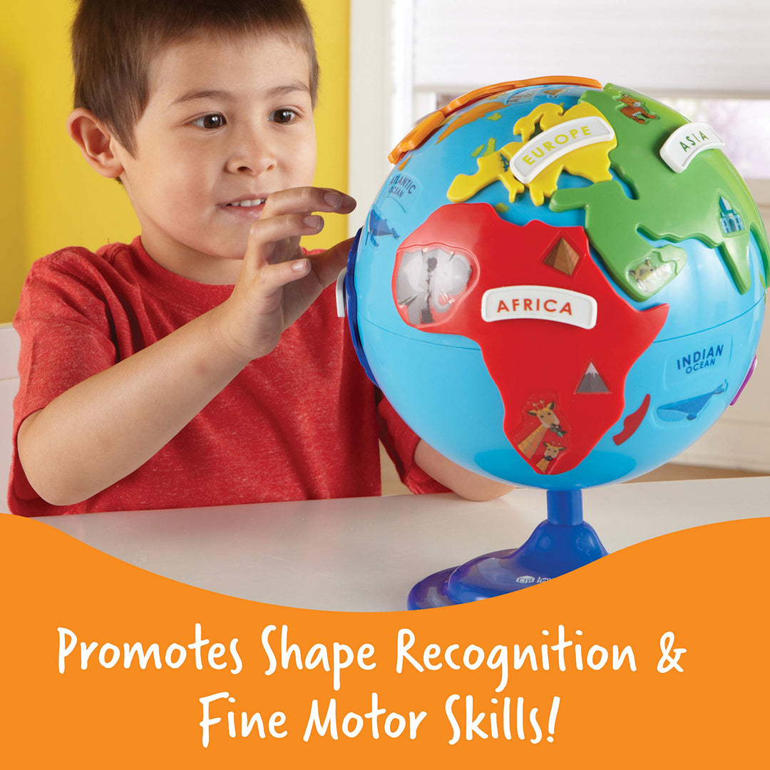 Educational Spinning Globe for Kids