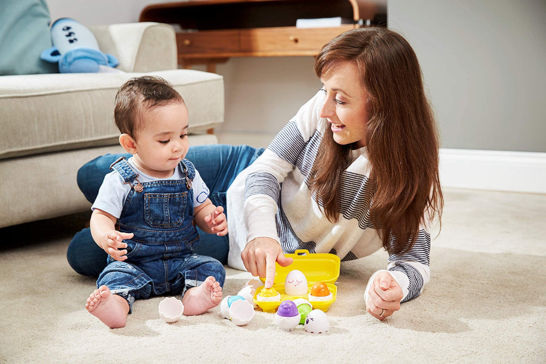 Hide and Squeak Eggs, Educational Shape Sorter Baby Toys