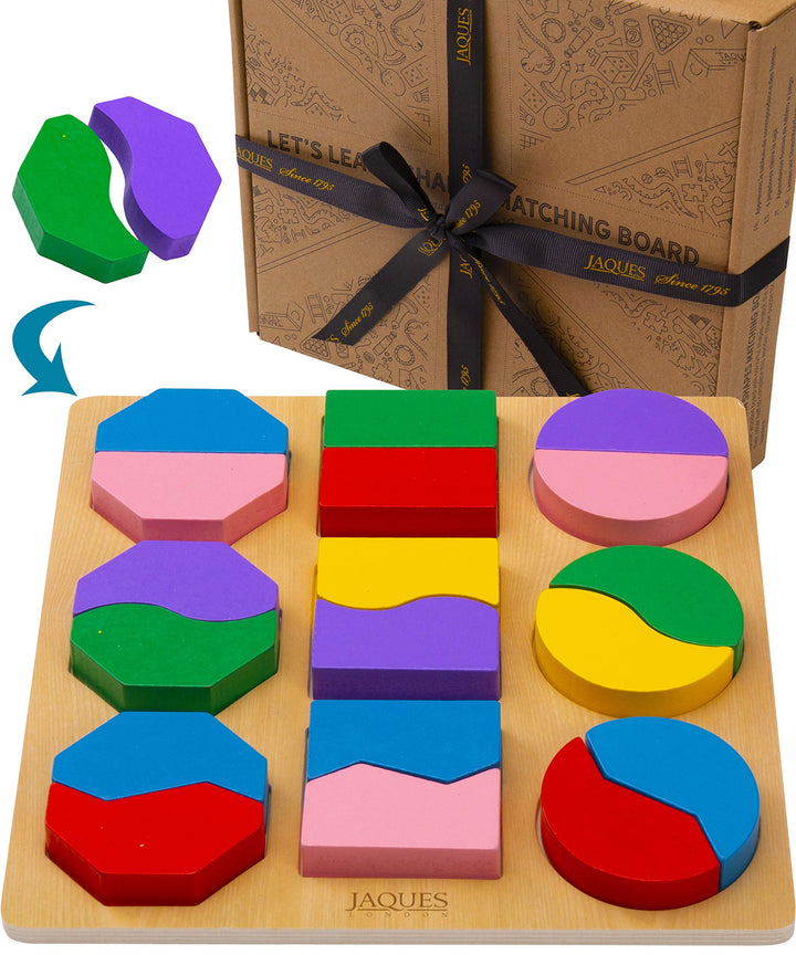 Wooden Shape for 1 Year Montessori Wooden Puzzles