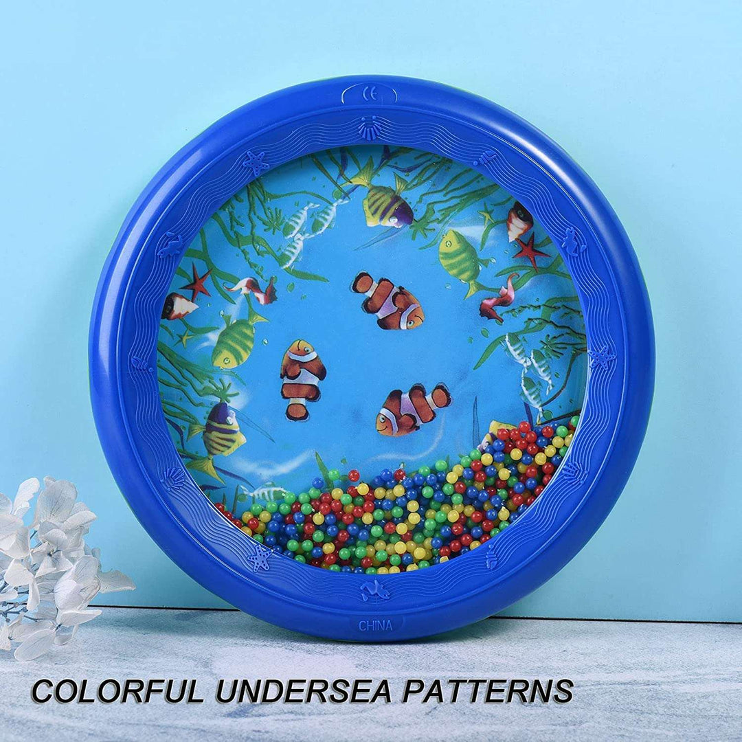 Ocean Wave Bead Drum for Kids Baby Christmas Toys Gifts