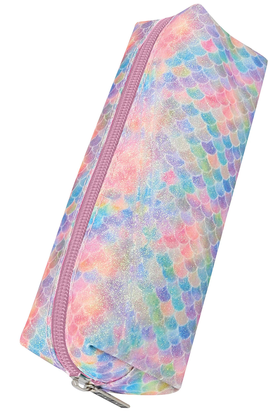 Large Sparkling Mermaid Pencil Case with Zipper