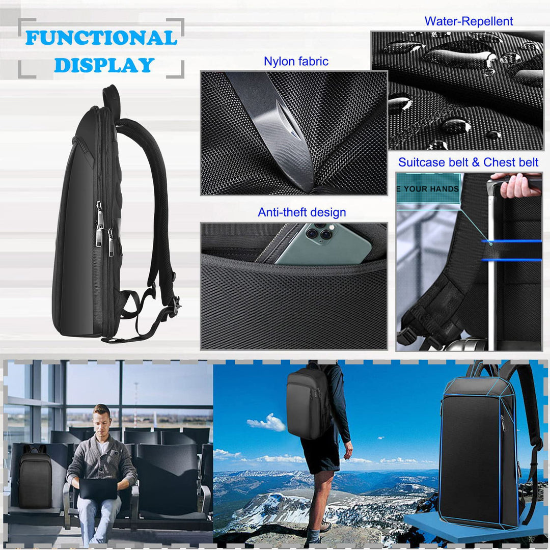 15-16" Anti-Theft Laptop Backpack with USB