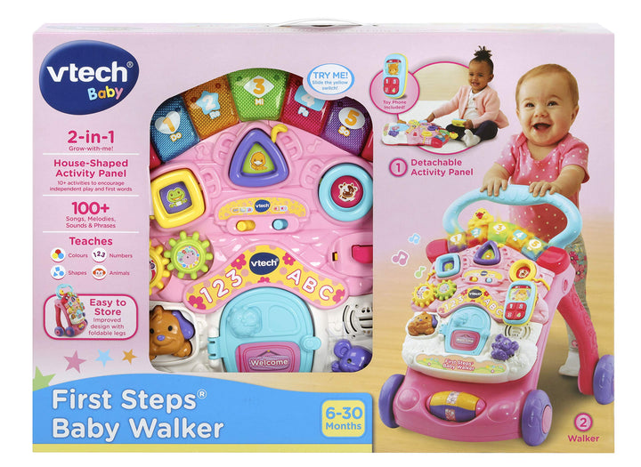 First Steps Baby Walker Push Along Walker Baby Toy