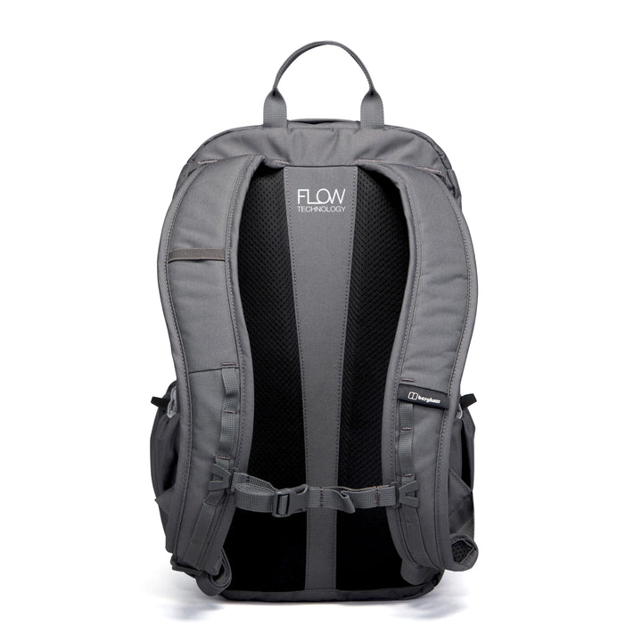 15L Backpack | Unisex Design, Grey & Black