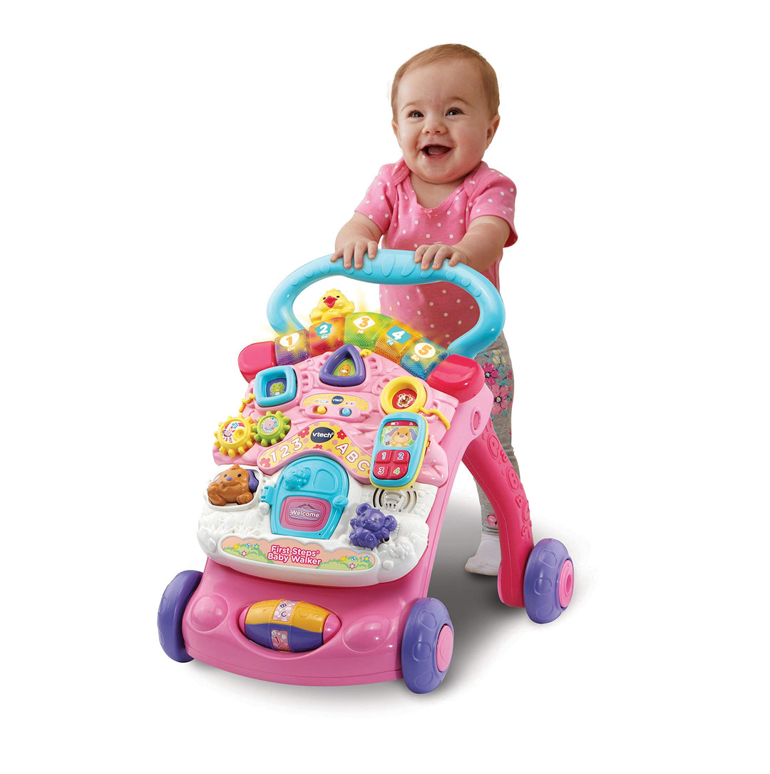 First Steps Baby Walker Push Along Walker Baby Toy