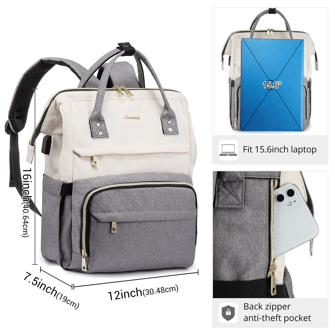 15.6" Laptop Backpack for Women