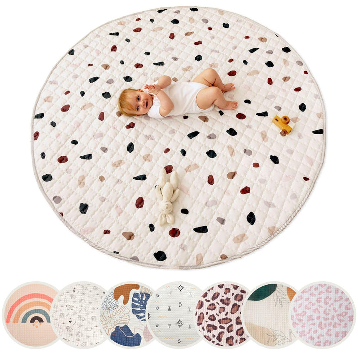 Large Padded Play Mat Soft Unisex Design Baby Play Mat