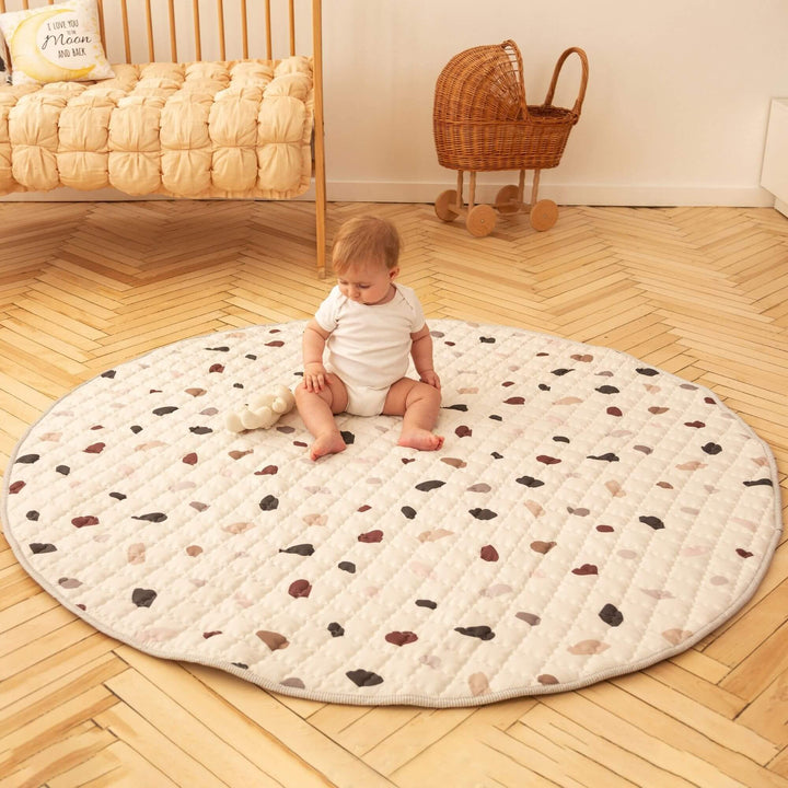 Large Padded Play Mat Soft Unisex Design Baby Play Mat