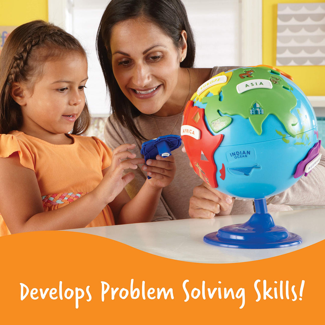 Educational Spinning Globe for Kids