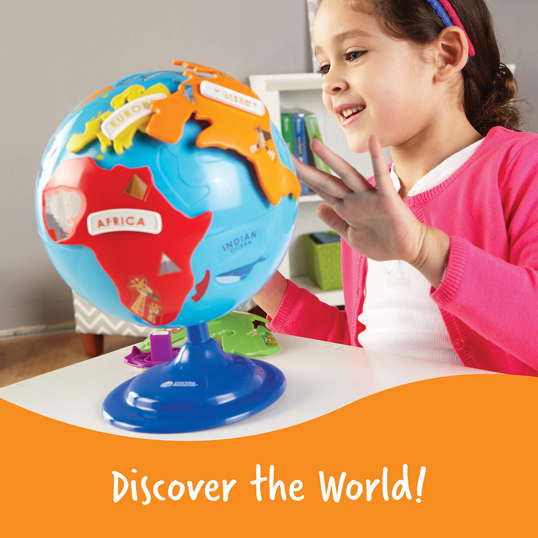 Educational Spinning Globe for Kids